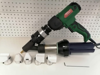 Ручной сварочный экструдер Meltplast 600F